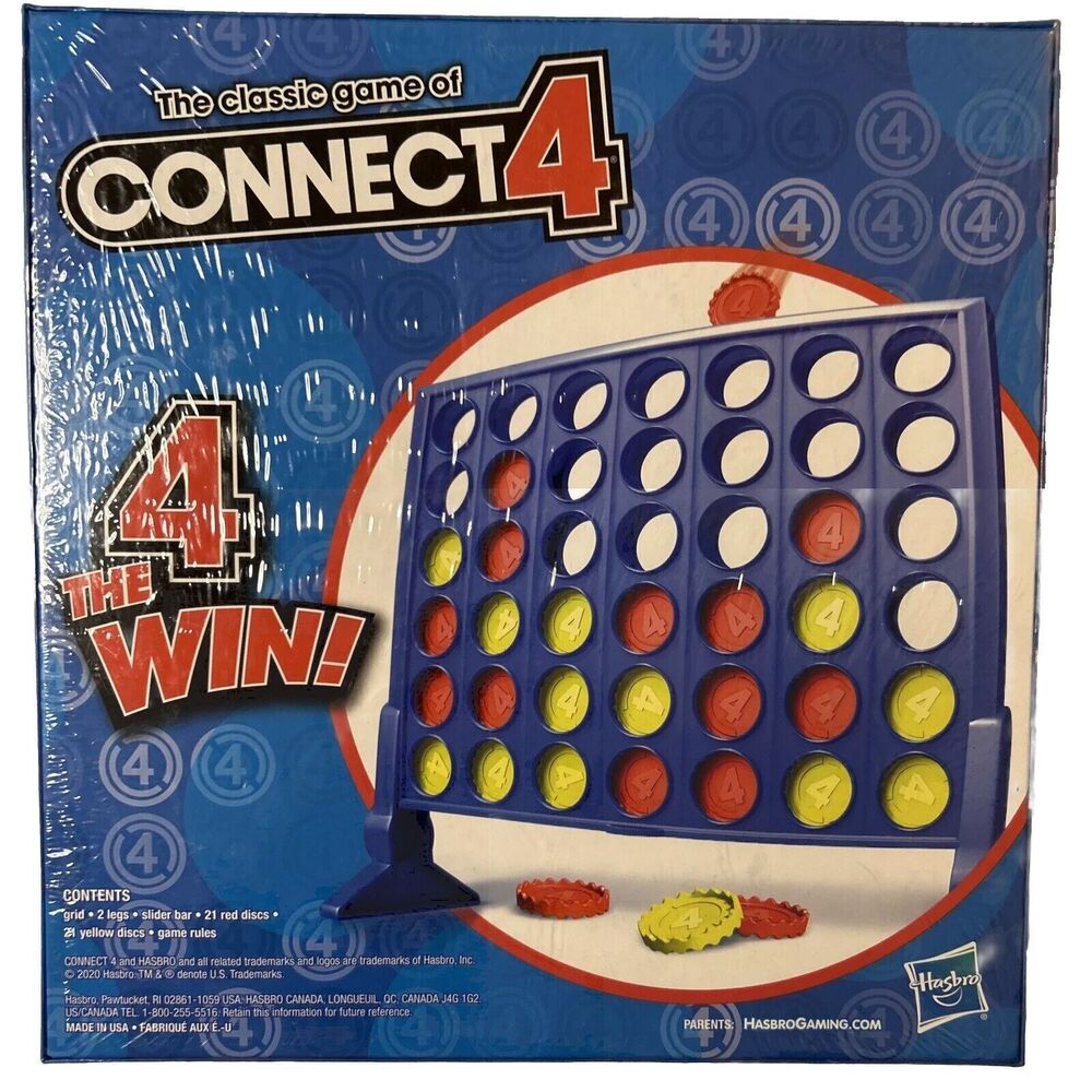 Connect 4 Game - Hashbro Gaming - NEW / Sealed